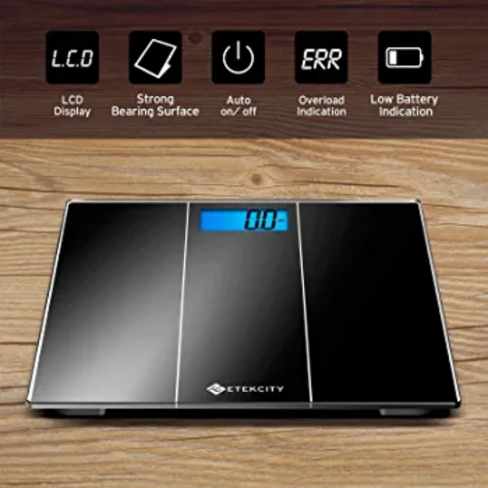 ETEKCITY digital body weight scale  EB4074S (EUC)